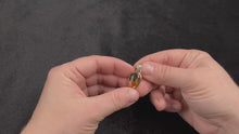 Load and play video in Gallery viewer, Citrine Pendant in 925 Sterling Silver