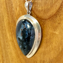 Load image into Gallery viewer, Pietersite Teardrop Pendant With Sterling Silver