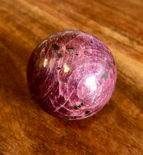 Load image into Gallery viewer, Natural Ruby Corundum Sphere, P38