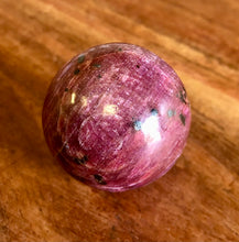 Load image into Gallery viewer, Natural Ruby Corundum Sphere, P38