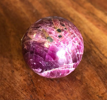 Load image into Gallery viewer, Natural Ruby Corundum Sphere, P38