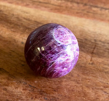 Load image into Gallery viewer, Natural Ruby Corundum Sphere, P39