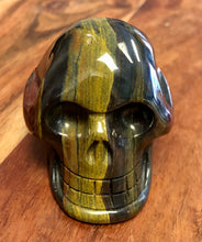 Load image into Gallery viewer, Tiger Eye Skull P56