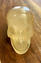 Load image into Gallery viewer, Yellow Ice Jade Skull P30