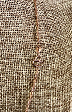 Load image into Gallery viewer, Rose Gold Plated Spiral Chain 18 Inch