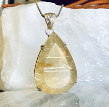 Load image into Gallery viewer, Rutilated Quartz Pendant