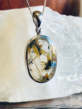 Load image into Gallery viewer, Rutilated Quartz Oval Pendant