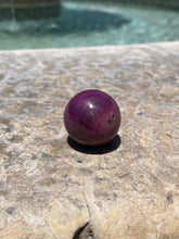 Load image into Gallery viewer, Purple Sapphire Corundum Sphere P2-65
