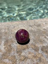 Load image into Gallery viewer, Purple Ruby Corundum Sphere P2-19