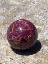 Load image into Gallery viewer, Purple Ruby Corundum Sphere P2-19