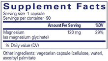Load image into Gallery viewer, Magnesium Glycinate Pure Encapsulations