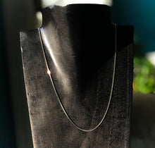 Load image into Gallery viewer, Sterling Silver Box Chain Necklace 16 Inch
