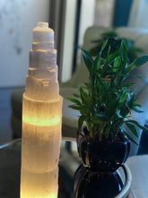 Load image into Gallery viewer, Selenite Lamp Small