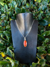 Load image into Gallery viewer, Carnelian Pendant in 925 Sterling Silver