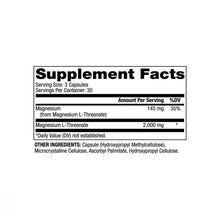 Load image into Gallery viewer, Magnesium L-Threonate Dr Mercola