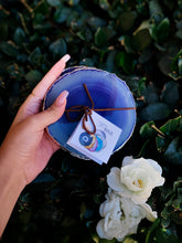 Load image into Gallery viewer, Agate Coasters With 24k Gold Electroplated Edges
