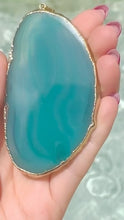 Load image into Gallery viewer, Beautiful Blue Agate Necklace
