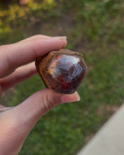 Load image into Gallery viewer, Red and Black Star Sapphire Corundum Wand Raw P2-34
