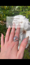 Load image into Gallery viewer, Rainbow Moonstone ring (size 10)
