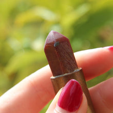 Load image into Gallery viewer, Handmade Orogonite and Ruby Sapphire Crystal Wand P5-18
