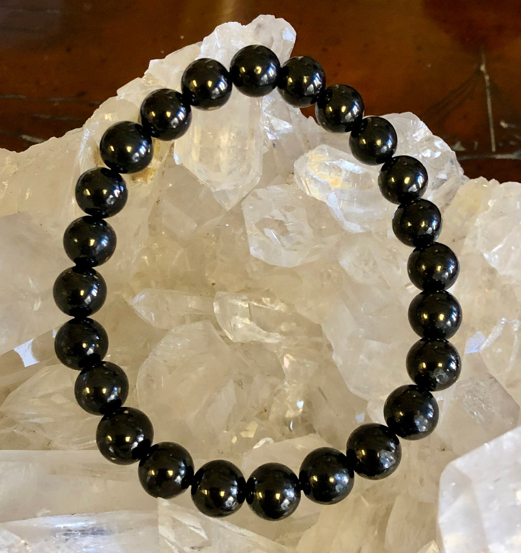 Shungite Bracelet 3/8” Bead