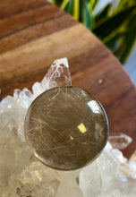 Load image into Gallery viewer, Smoky Quartz Sphere with Rutilates, P19
