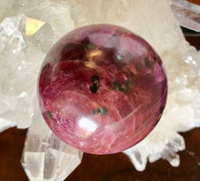 Load image into Gallery viewer, Natural Ruby Corundum Sphere, P36
