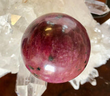 Load image into Gallery viewer, Natural Ruby Corundum Sphere, P36

