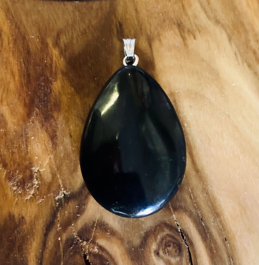Shungite Oval Pendant