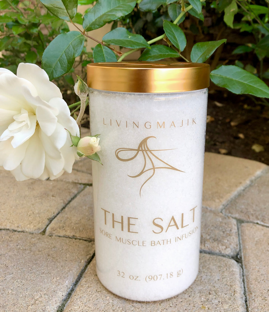 Essential Oil Infused Bath Salt Living Majik