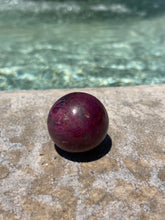 Load image into Gallery viewer, Purple Sapphire Corundum Sphere P2-65

