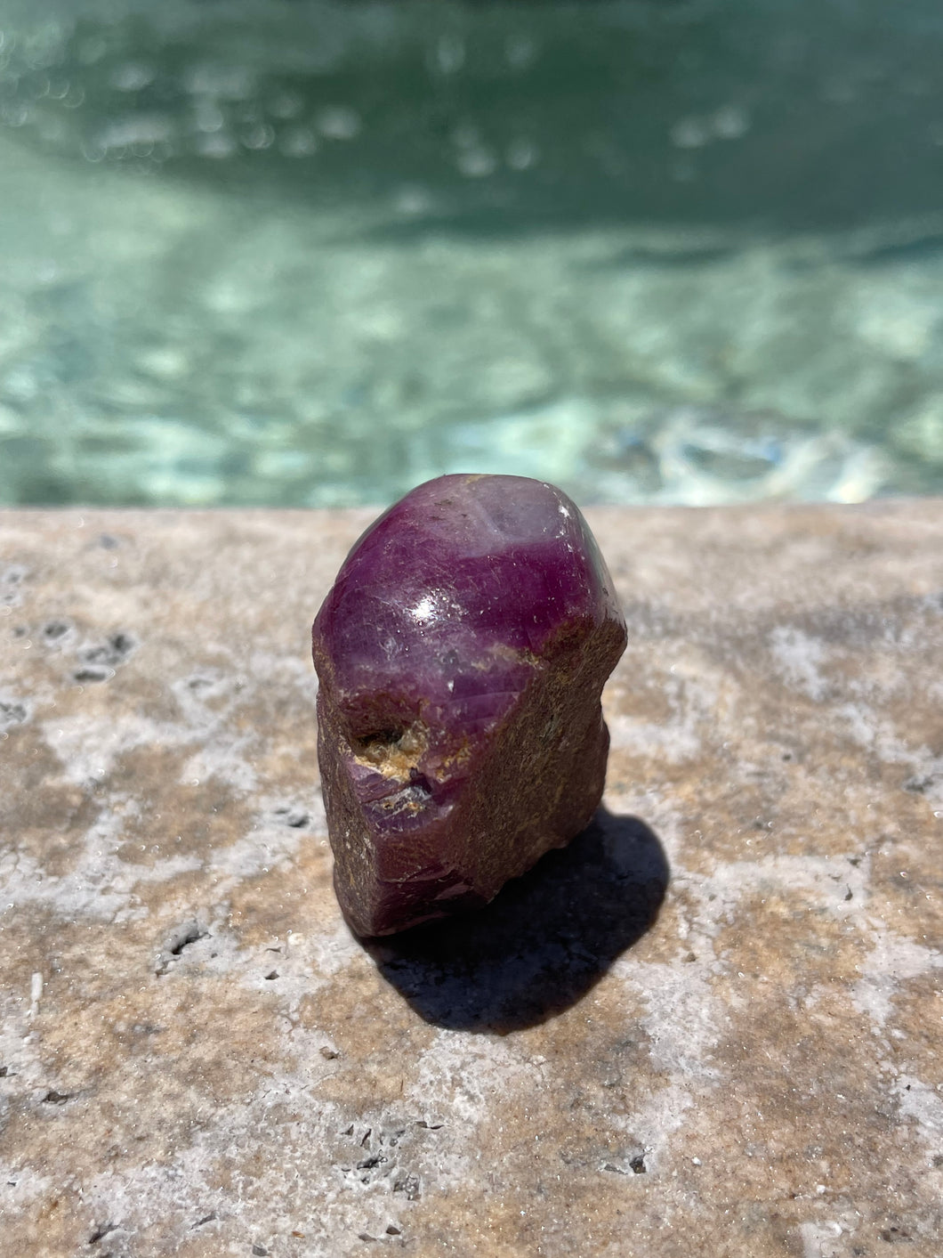 Rare Purple White Sapphire Corundum Raw P2-50