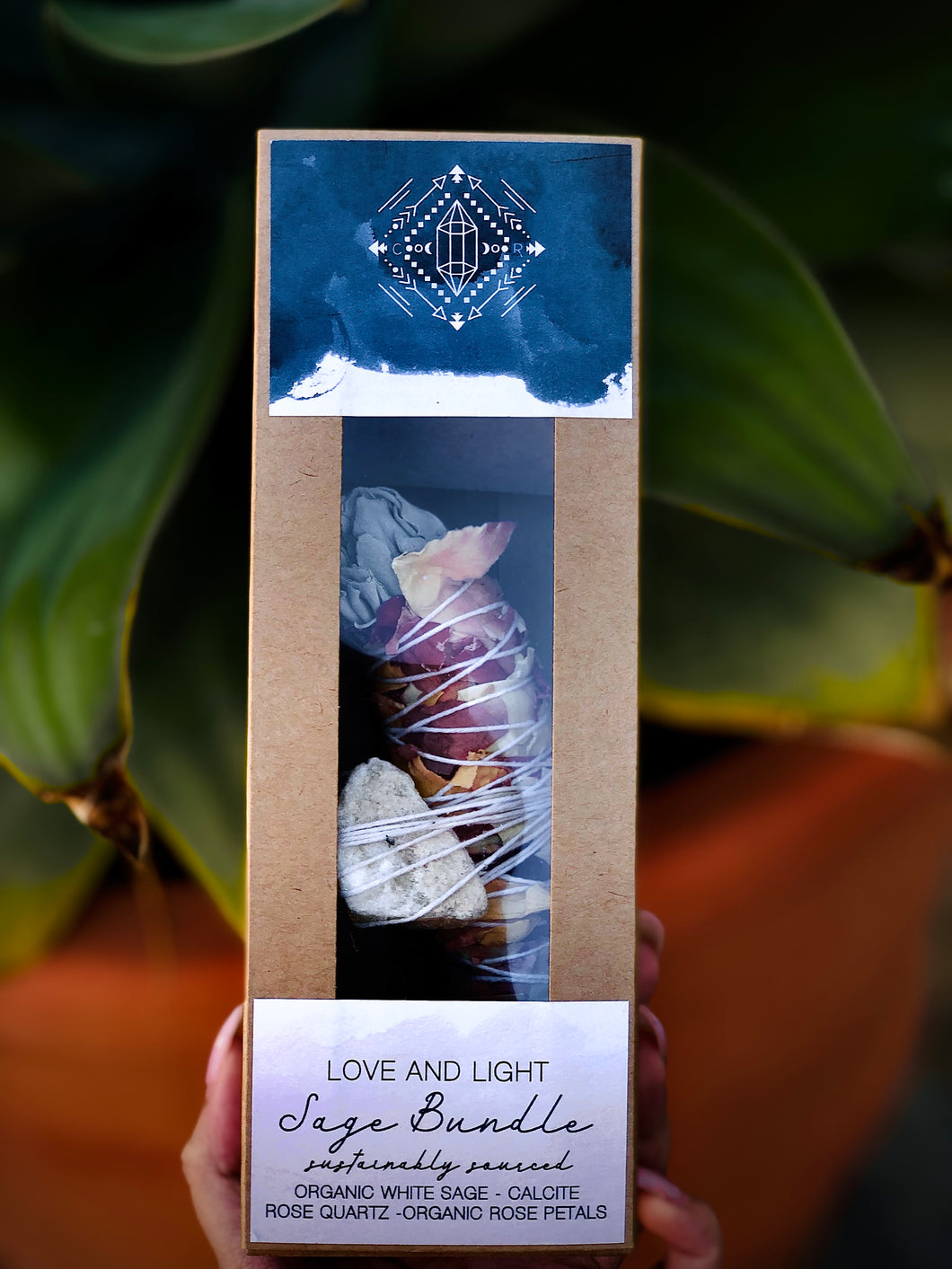 Sage Crystal Bundle Love and Light