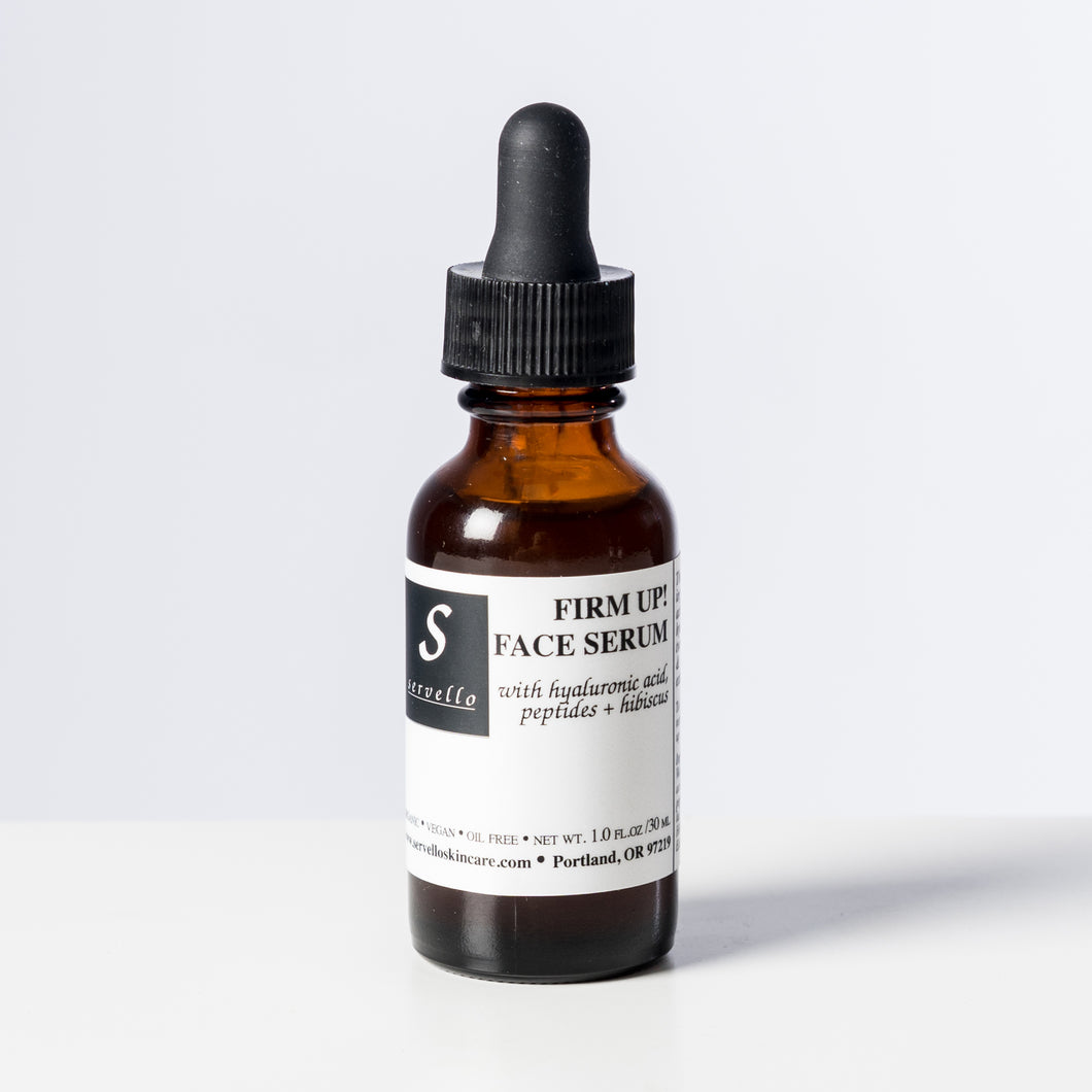 Firm Up Rose And Hyaluronic Acid Serum Servello